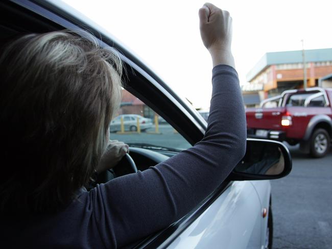 A worrying number of Victorian motorists have experienced or seen road rage.