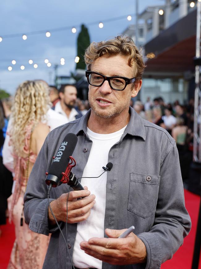 Simon Baker Picture: Josh Woning