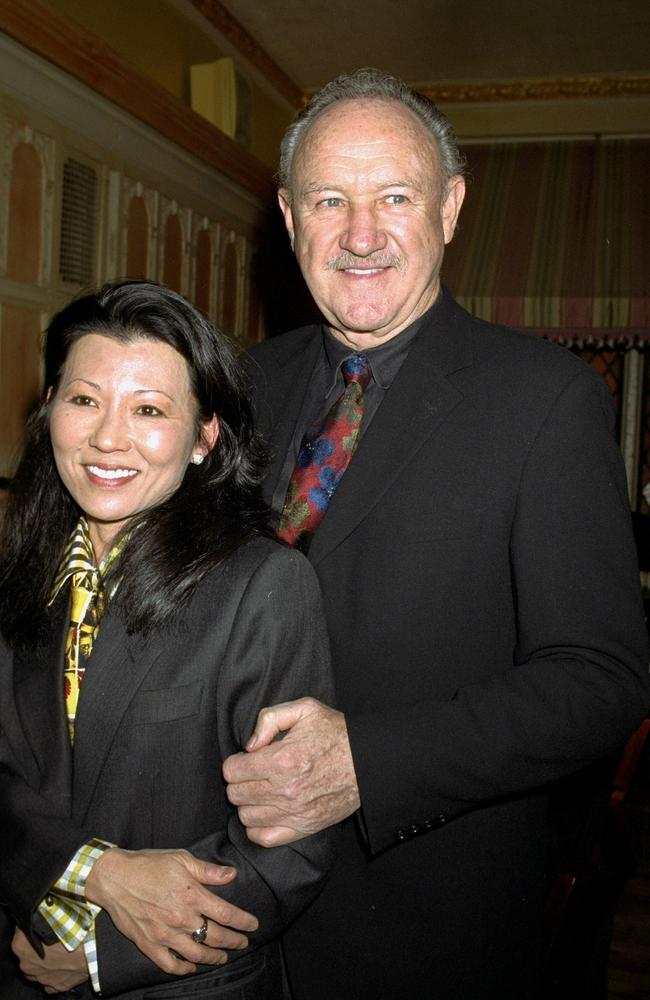 Gene Hackman and Betsy Arakawa. Picture: Richard Corkery/NY Daily News Archive via Getty Images