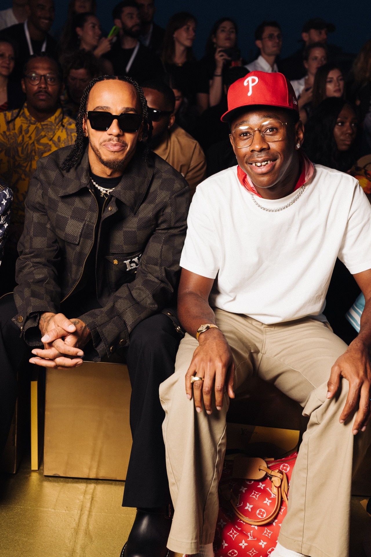 20 Celebrities Who Sat Front Row at The Louis Vuitton Spring 2024 Menswear  Show — KOLOR MAGAZINE