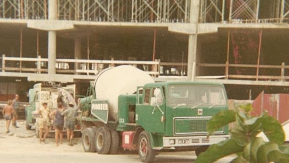 Lutwyche City construction in 1974. Supplied Lutwyche City