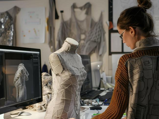 Swinburne University of Technology is fusing high tech and high fashion to launch a new forward-thinking Bachelor of Design (Fashion) preparing graduates for a rapidly transforming industry. Picture: Supplied