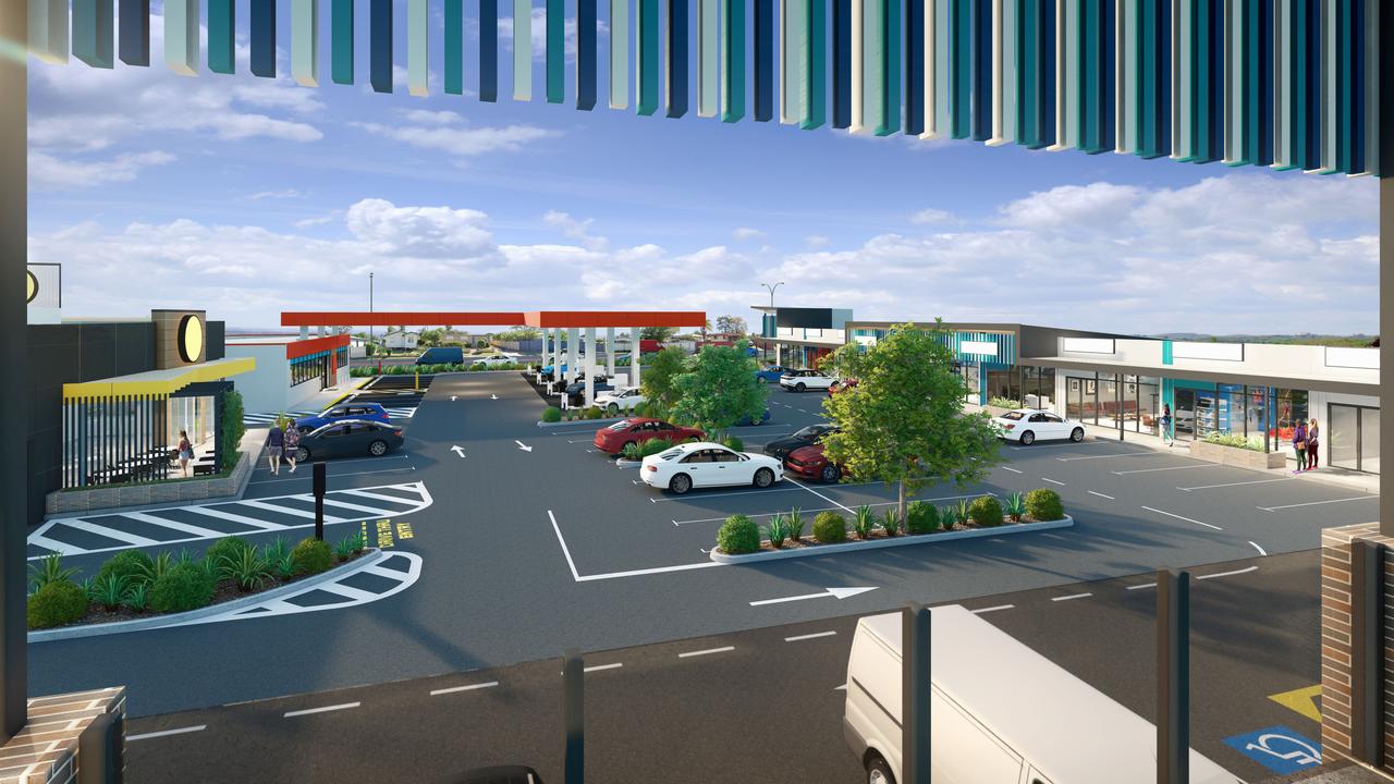 An artist's impression of 200 Kingston Rd, Slacks Creek, where Slim’s Quality Burgers will have a store.