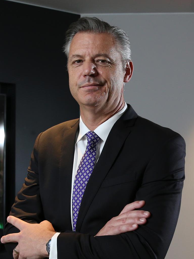 Outgoing Seven CEO James Warburton. Picture: Britta Campion / The Australian