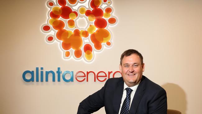 Alinta CEO Jeff Dimery. Picture: Stuart McEvoy for The Australian.