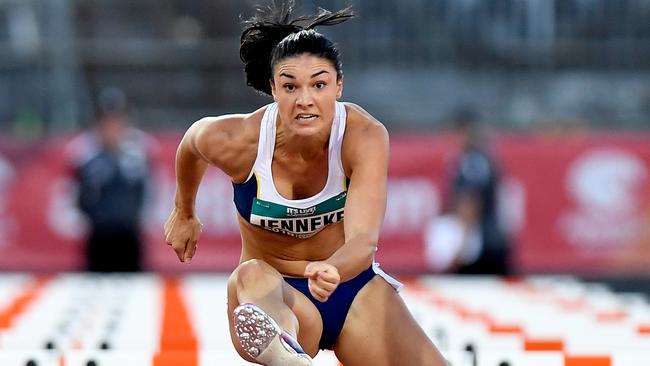 Michelle Jenneke finished second behind Pearson.