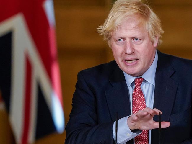 British Prime Minister Boris Johnson again backed his under fire aide Dominic Cummings. Picture: AFP