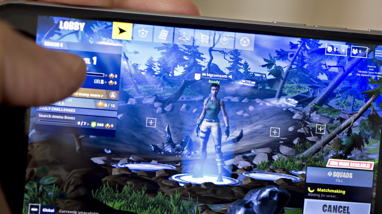 Fortnite: Battle Royale is available on smartphones and game consoles. Picture: Andrew Harrer/Bloomberg via Getty Images