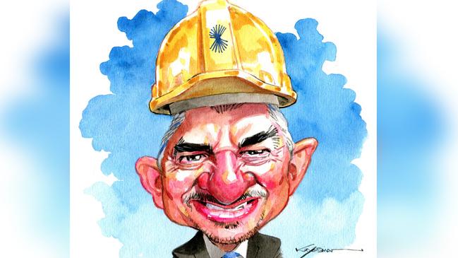 Stockland chief executive Tarun Gupta. Illustration: Sturt Krygsman