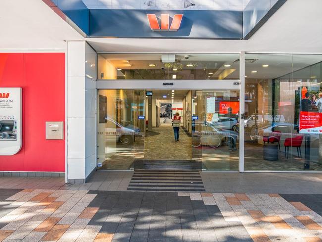 The modern bank in The Corso, Manly is looking for a new property owner.