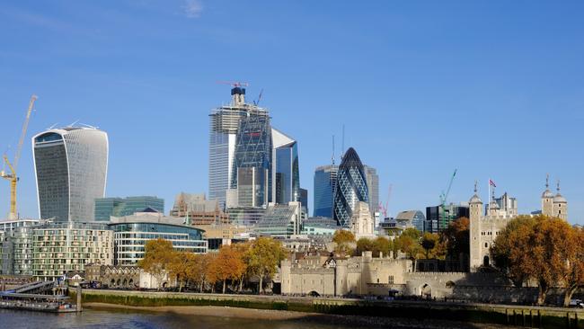 London is set to be shaken up by the Brexit deal, whatever it is. Picture: Bloomberg