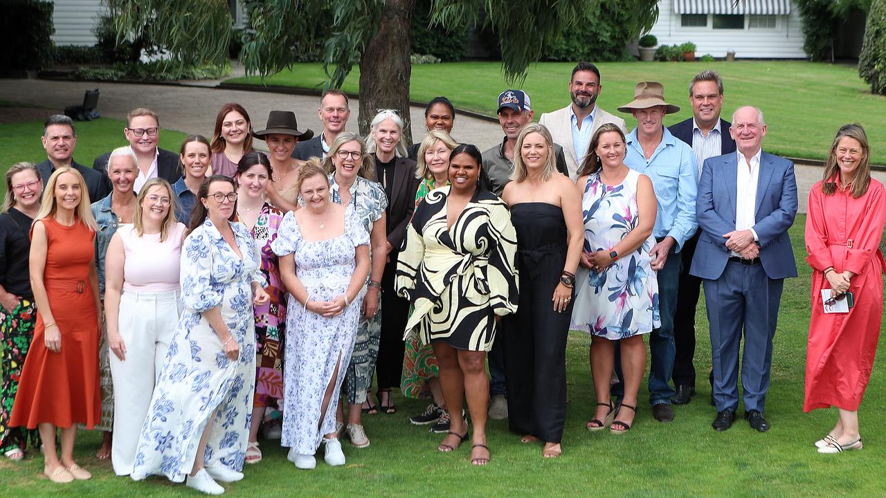 Winners and supporters at the Shine Awards lunch. Picture: Yuri Kouzmin