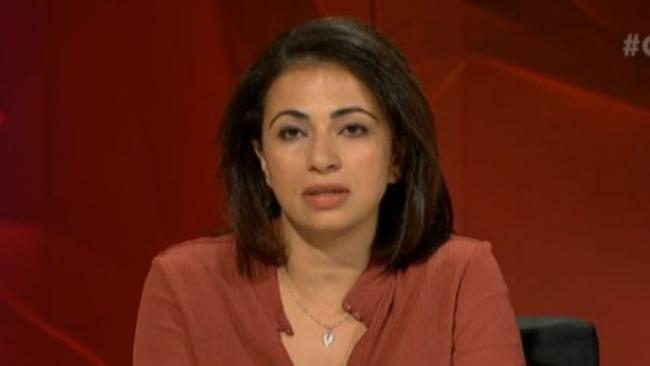 Lydia Khalil: ‘Terrorists don’t attack just because of religion.’ Picture: ABC