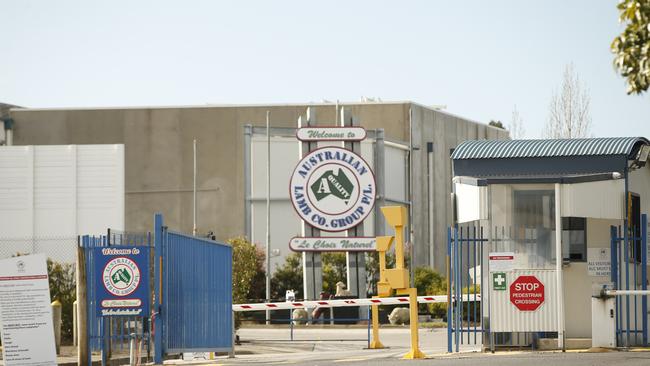 Australian Lamb Company in Colac. Picture: Alan Barber