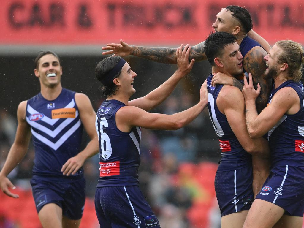 Shai Bolton was crucial in an important win for the Dockers.
