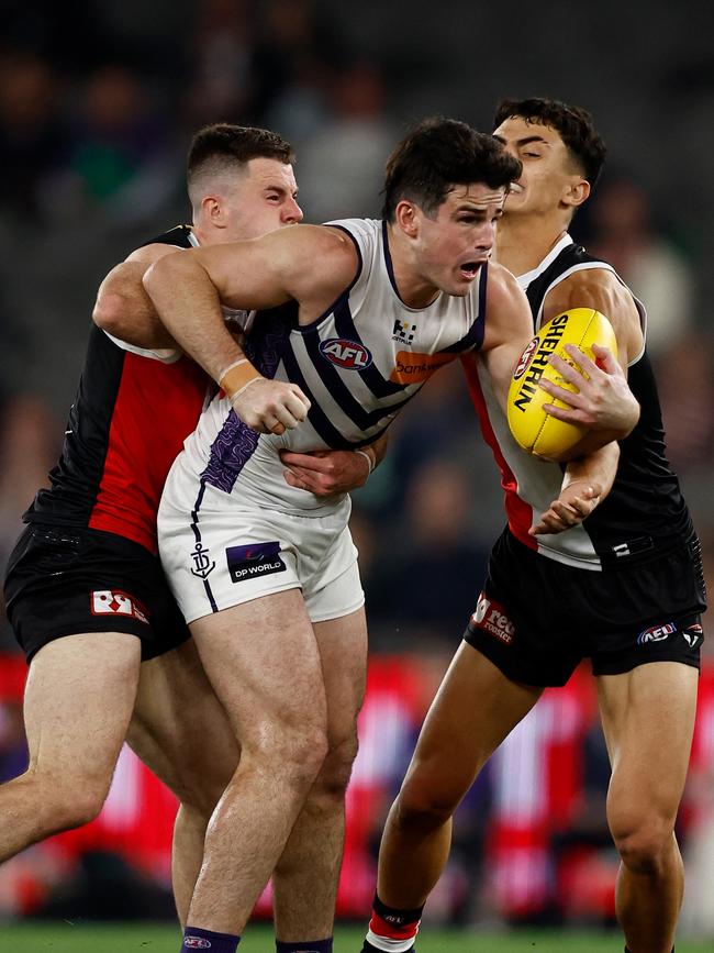 The Saints gave Fremantle’s stars no room to move.