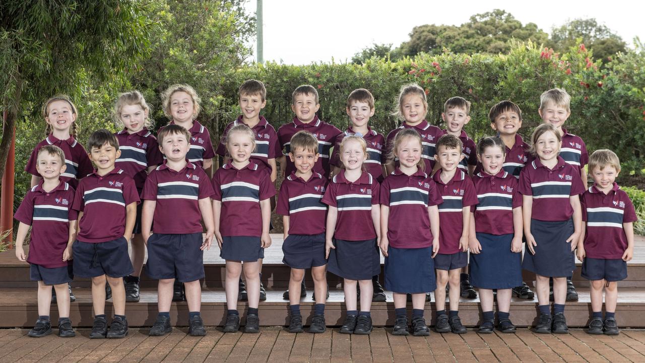 MY FIRST YEAR 2022: Mary MacKillop Catholic College, Prep class B. Thursday, March 10, 2022. Picture: Nev Madsen.