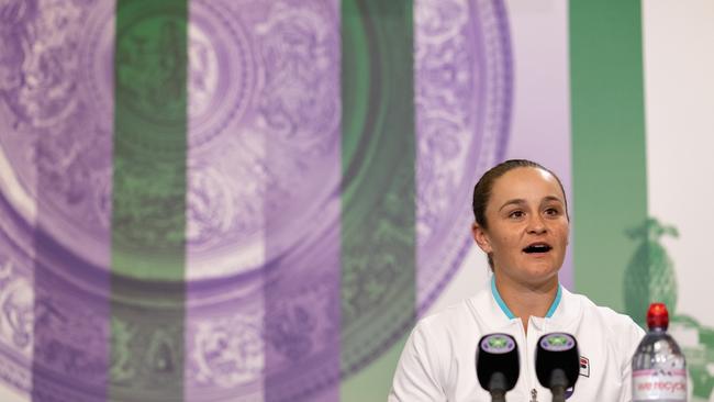 Barty will take a break before competing at her maiden Olympics Picture: Getty Images