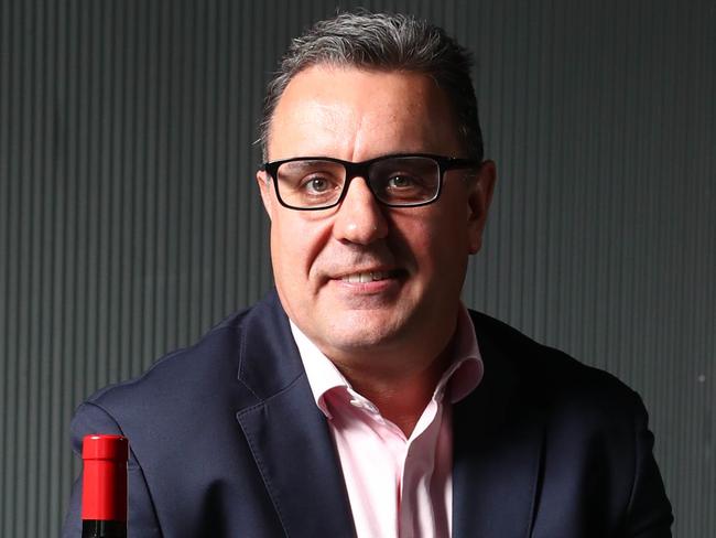 3/08/20 Treasury Wine Estates CEO Tim Ford ahead of the the annual release of the Penfolds vintage. Aaron Francis/The Australian