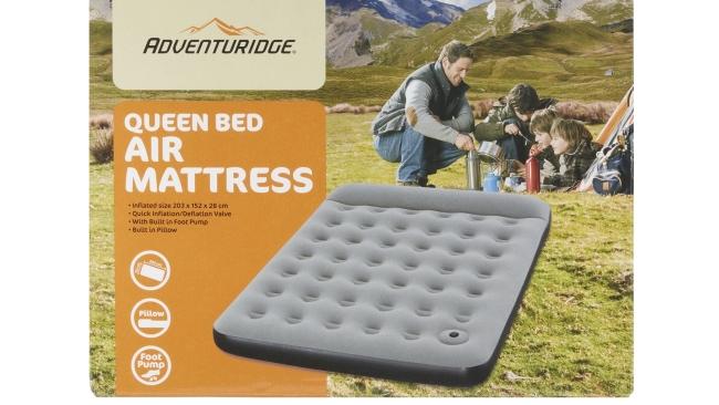 plugging an air mattress