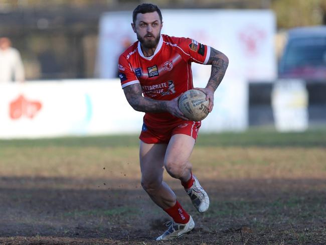 Nathan Gardner was at his best for East Campbelltown. Picture: Steve Montgomery