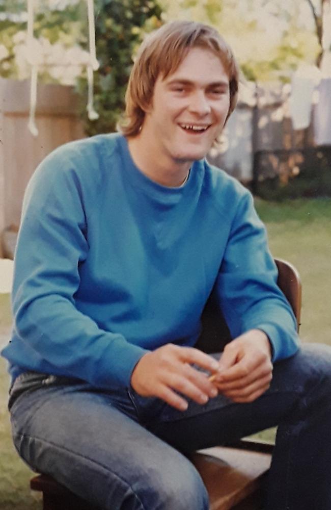 Geoffrey Fardell, pictured here in his 20s, was 52 when he was murdered.