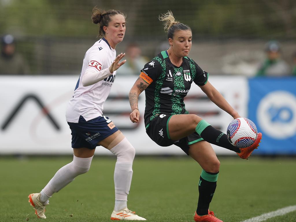 Chloe Logarzo return for Western United. Picture: Daniel Pockett/Getty