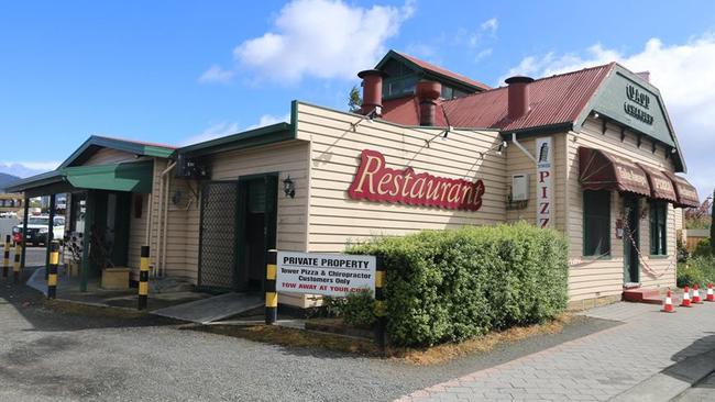 Fire has caused at least $100,000 to Tower Pizza in Huonville. Picture: TASMANIA FIRE SERVICE