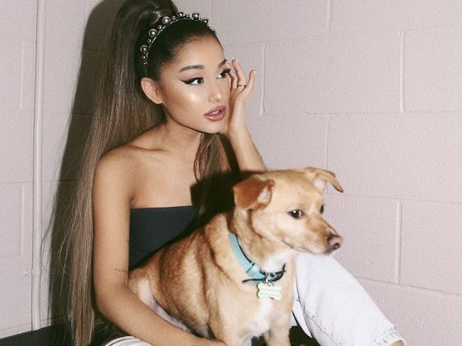 Ariana Grande has revealed her new boyfriend’s identity. Picture: @arianagrande/Instagram