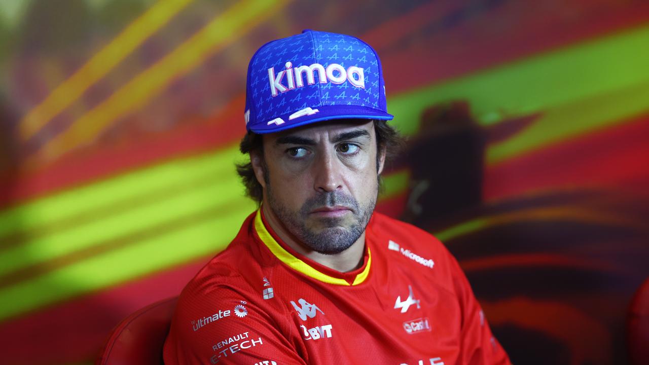 Fernando Alonso of Spain and Alpine. Photo by Lars Baron/Getty Images