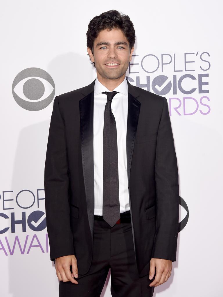 Actor Adrian Grenier attends The 41st Annual People’s Choice Awards. Picture: Getty