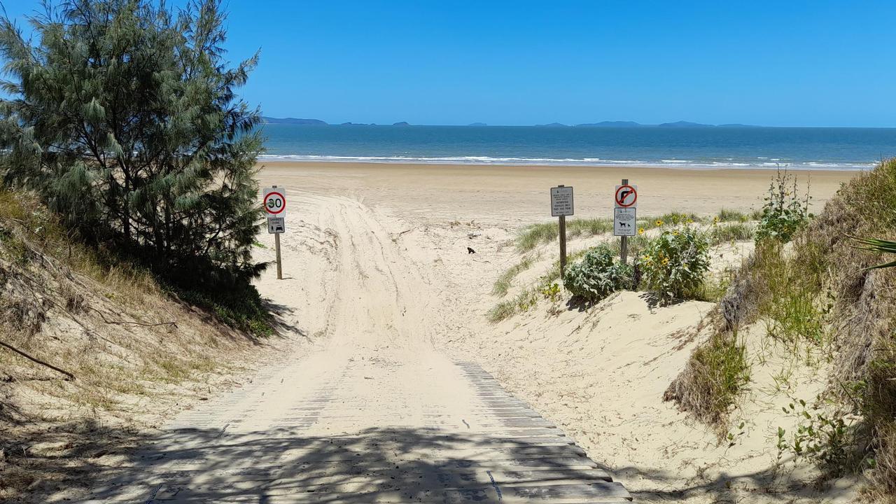 An access to Farnborough Beach at Yeppoon. Photo: Livingstone Shire Council.