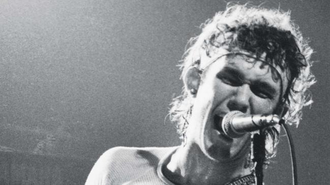 Jimmy Barnes in 1980. COPYRIGHT ERIC ALGRA (the original version wrongly credited this image to Messenger Press / State Library of SA)