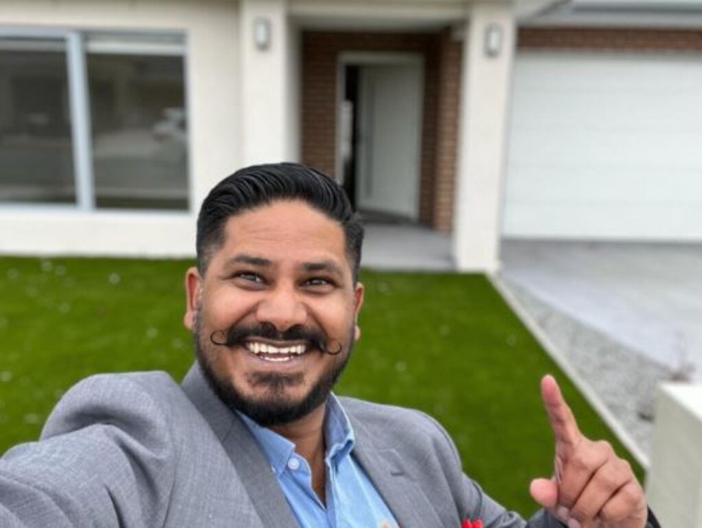 Goro Gupta makes $200,000 in passive income a year, thanks to his property investments. Picture: Supplied