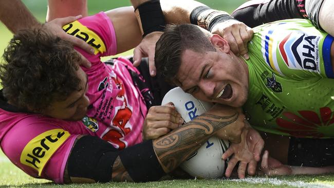 Aidan Sezer was outstanding for the Raiders.