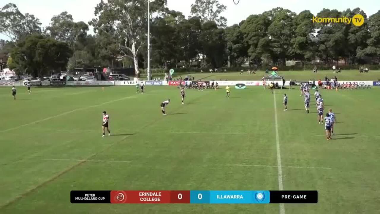 Replay: Erindale College v Illawarra SHS – 2025 Peter Mulholland Cup Round 1