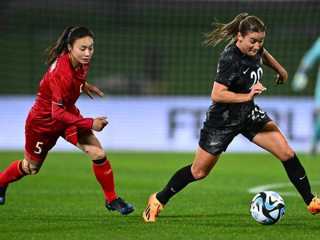 Indiah-Paige Riley will play for the Ferns. Picture: Kerry Marshall/Getty Images