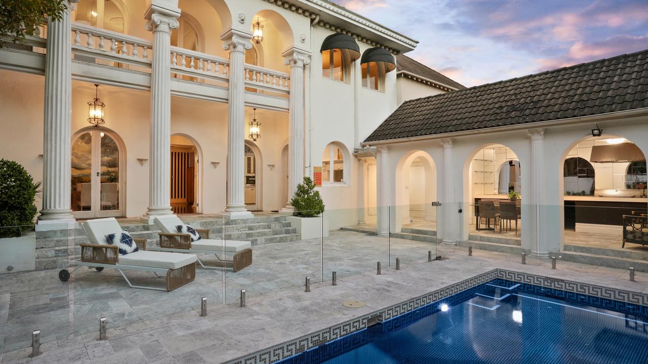 The pool is a recent improvement.