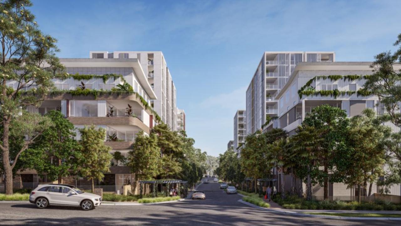 A drop in apartment approvals drove a 19.0 per cent fall in private dwellings excluding houses. Picture: Tier Architects