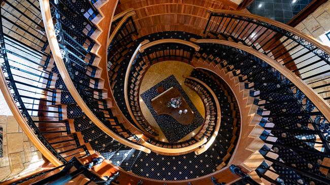 The staircase alone is mesmerising.