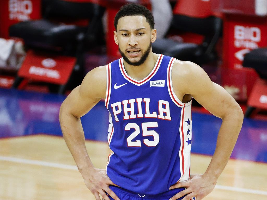 Ben Simmons hasn’t played since last June when he was with the Philadelphia 76ers. Picture: Tim Nwachukwu/Getty Images