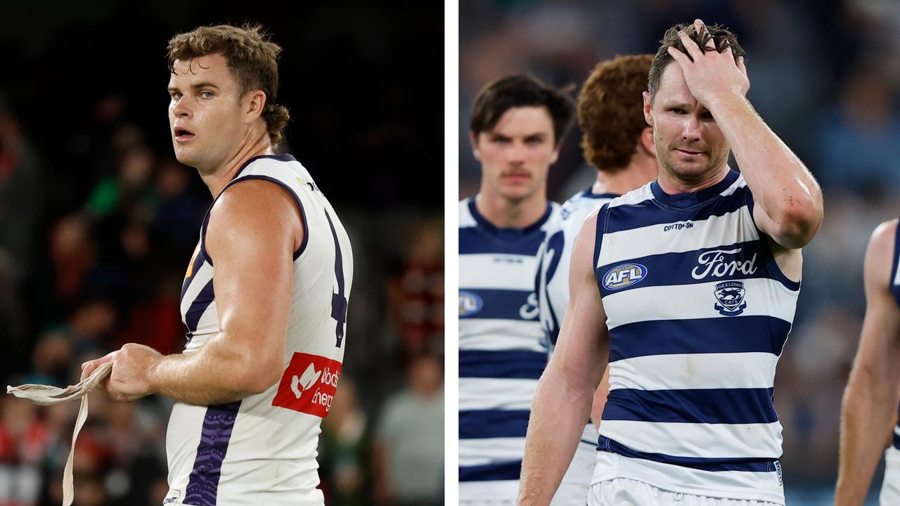 Sean Darcy and Patrick Dangerfield.