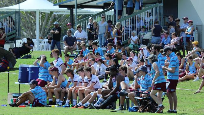 Ormiston College supporters watch on. Picture: Ming Body