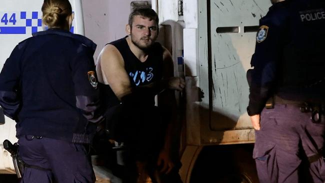 Aaron Cooper of Leumea was arrested after crashing his car in Macquarie Fields in May. Picture: Bill Hearne