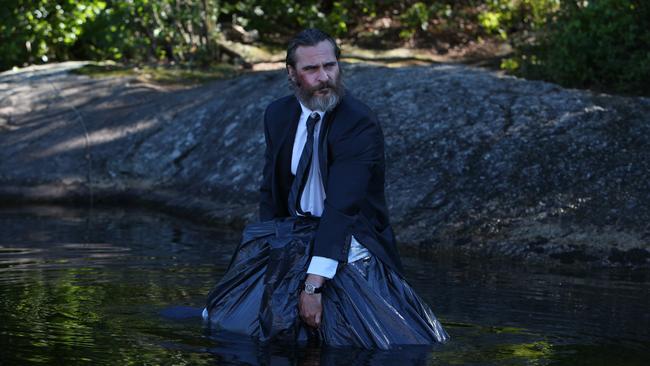 Joaquin Phoenix in You Were Never Really Here.
