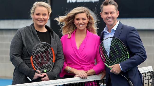 Jelena Dokic, Rebecca Maddern &amp; Todd Woodbridge will present and commentate on Channel 9's 2019 Australian Open coverage.