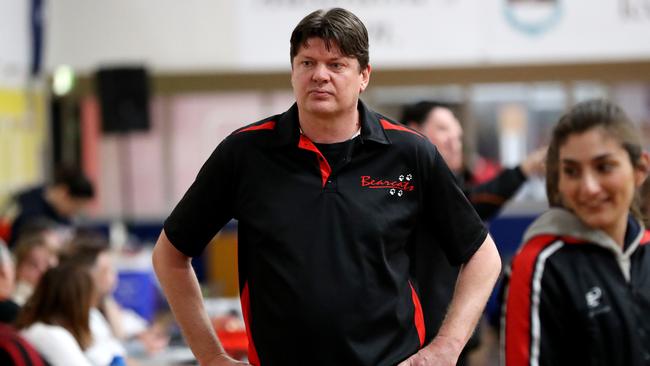 Tim Brenton is no longer coaching West Adelaide’s women. Picture: Calum Robertson