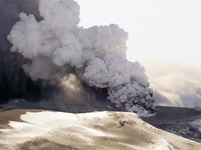 Emile Jansons said the aviation world had made a lot of progress since the catastrophic ash cloud from Iceland’s Eyjafjallajokull volcano in 2010 sent Europe’s air travel network into meltdown. Picture: AFP/ Halldor Kolbeins