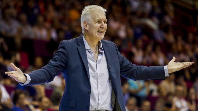 Andrew Gaze can’t see what all the fuss is about. Picture: AAP Image/Glenn Hunt