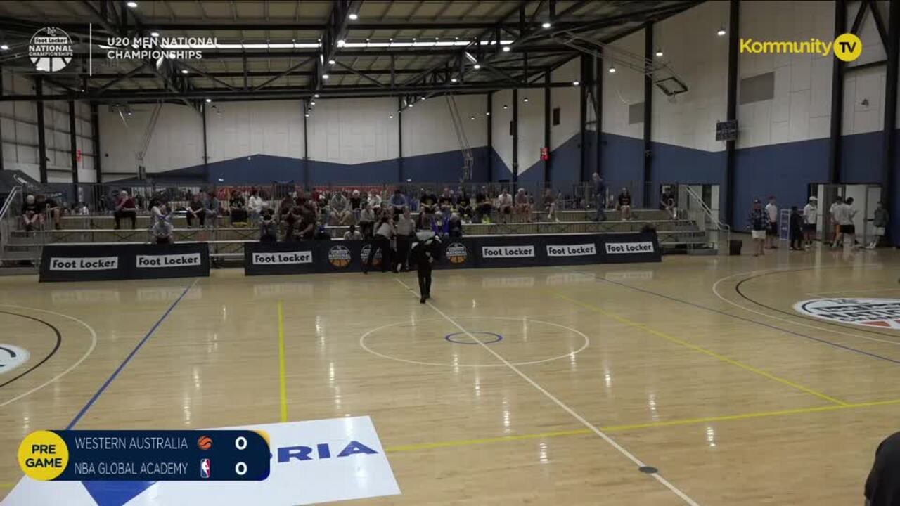 Replay: Western Australia v NBA Global Academy (U20 Men)—2025 Basketball Australia U20's & Ivor Burge National Championships Day 3